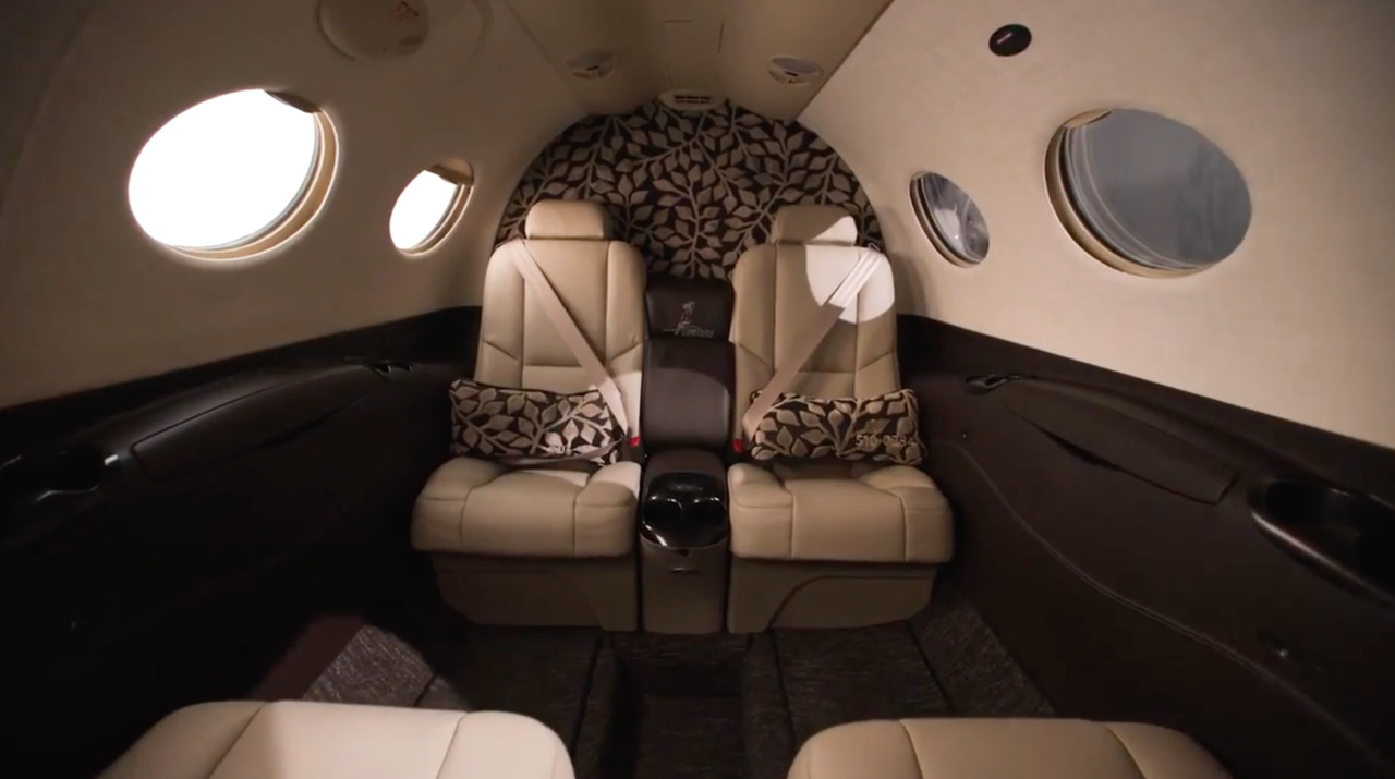 Refreshed Citation Mustang interior.